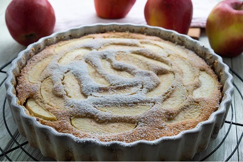 Apfelkuchen, glutenfrei