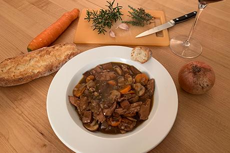 Coq au Vin für Vegetarier und Veganer