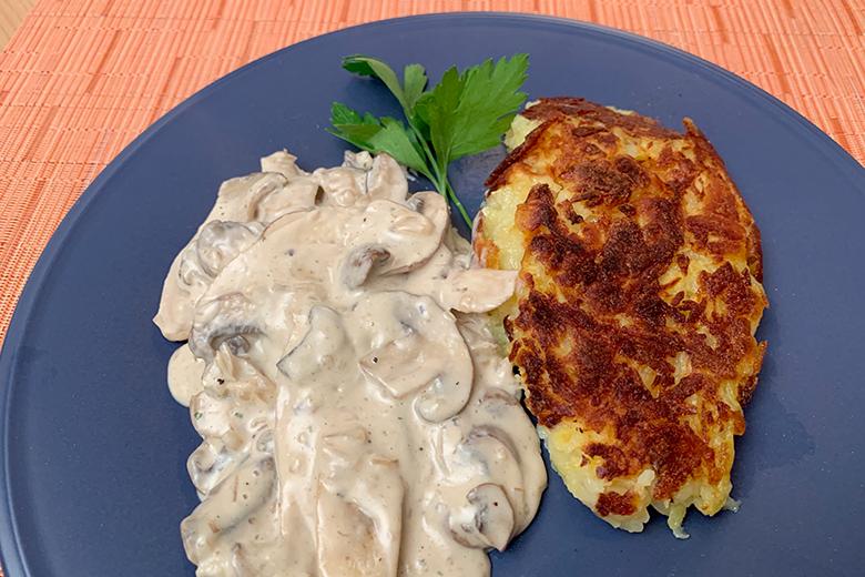 Zürcher Geschnetzeltes vegetarisch