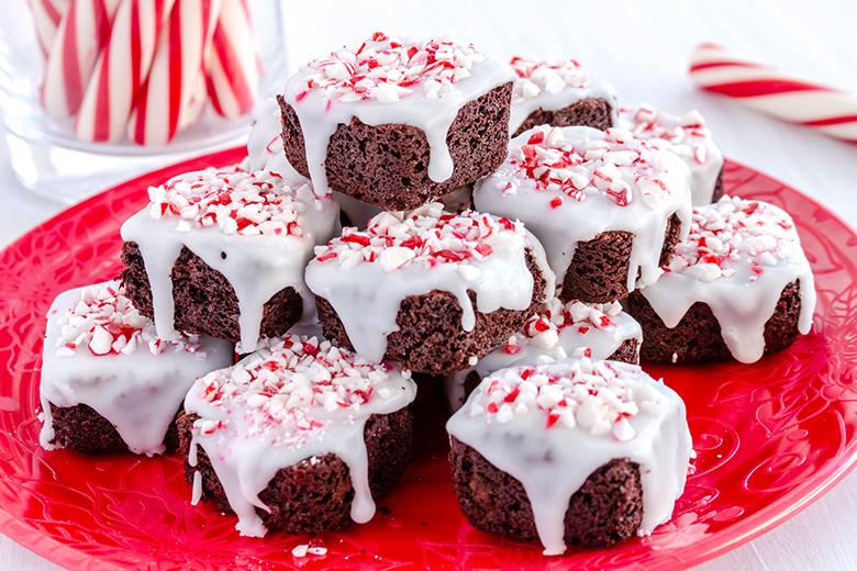 Zuckerstangen-Brownies