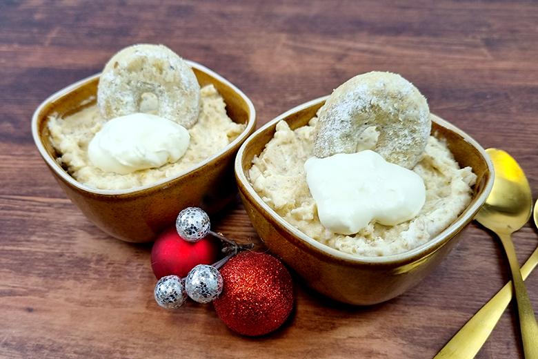 Vanillekipferlmousse