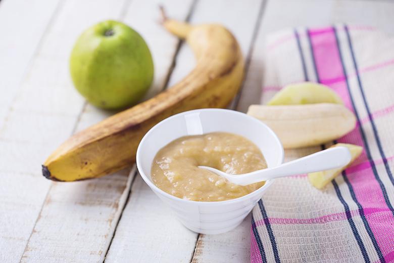 Apfel-Bananenbrei