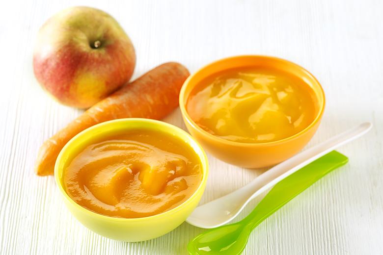 Apfel-Rüebli-Babybrei