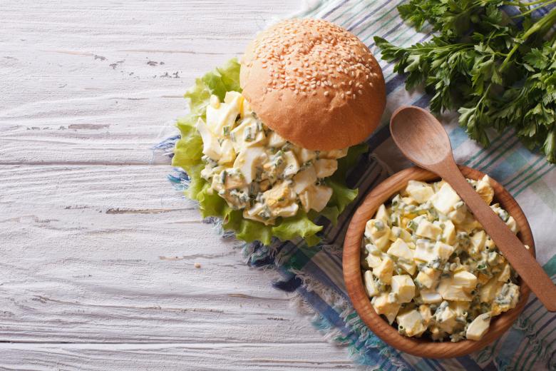 Eiersalatburger