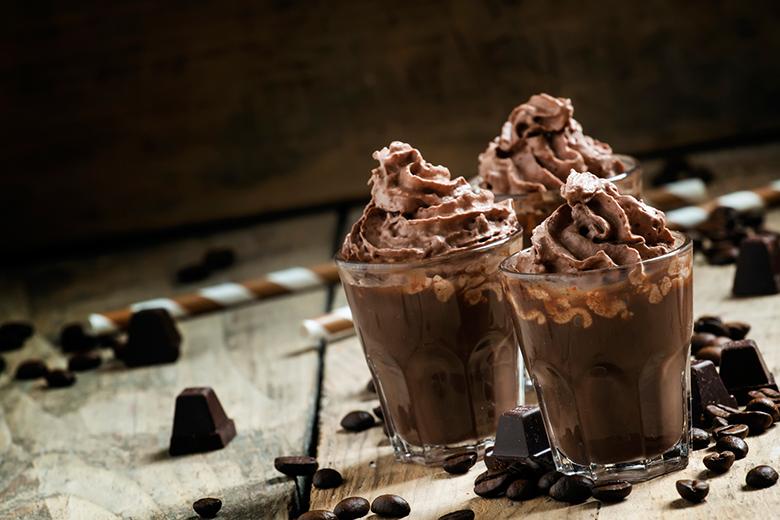 Kaffee-Schokoladendessert