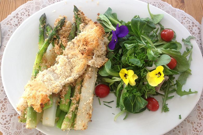 Gratinierter Spargel
