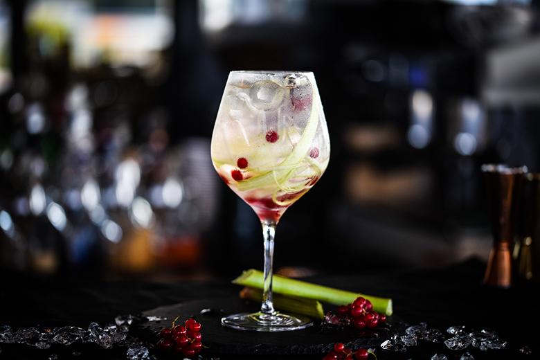 Rhabarber Gin