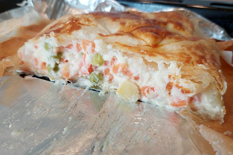 Einfacher Gemüsestrudel