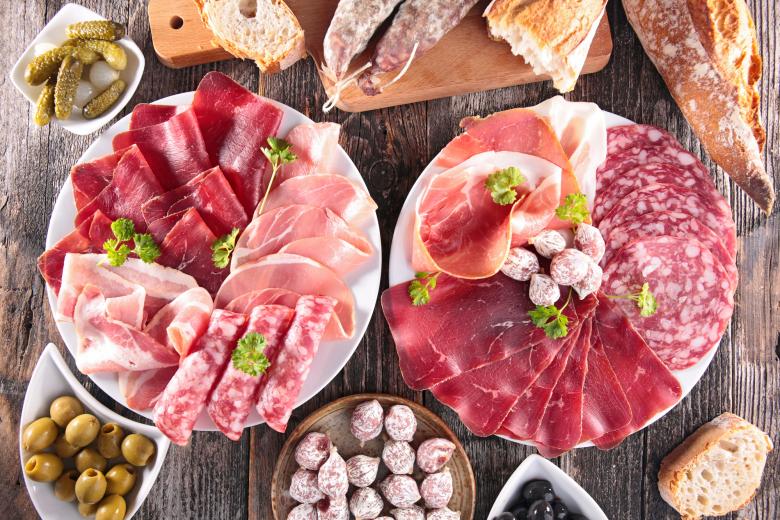 Salumi-Fleischplatte