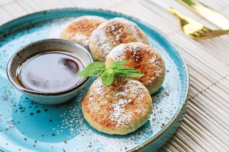 Tofu-Käse-Pfannkuchen