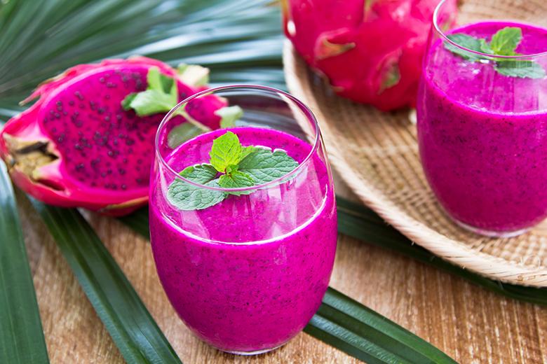 Drachenfrucht-Smoothie