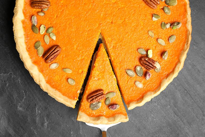 Kürbiskuchen