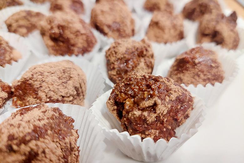 Amaretto-Pralinés