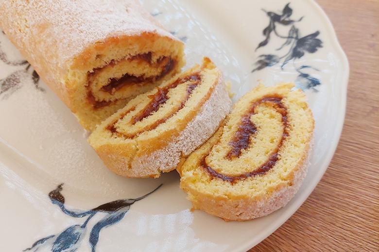 Biskuitroulade nach Omas Rezept