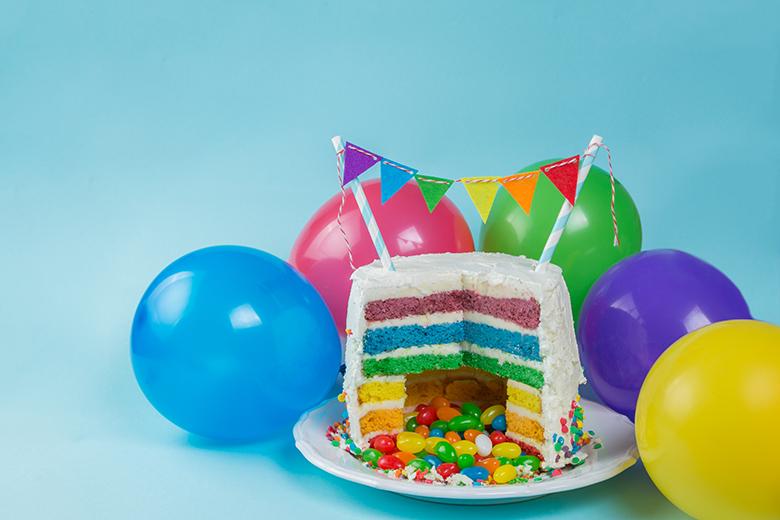 Pinata-Torte