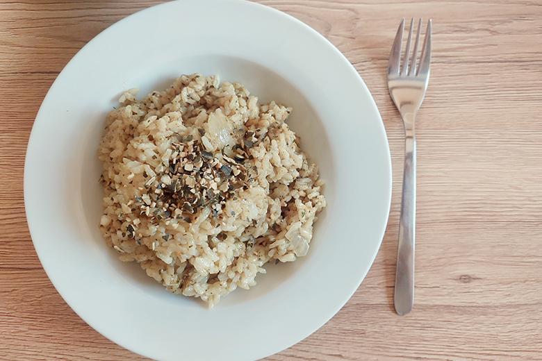 Kürbiskernrisotto