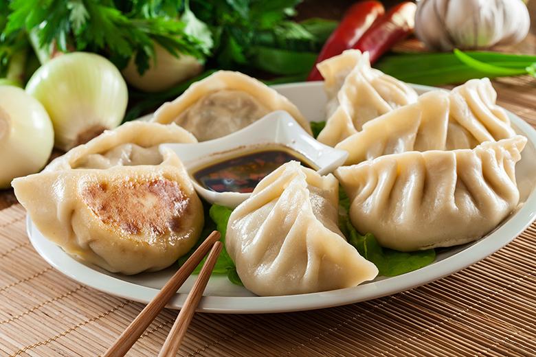 Chinesische Teigtaschen