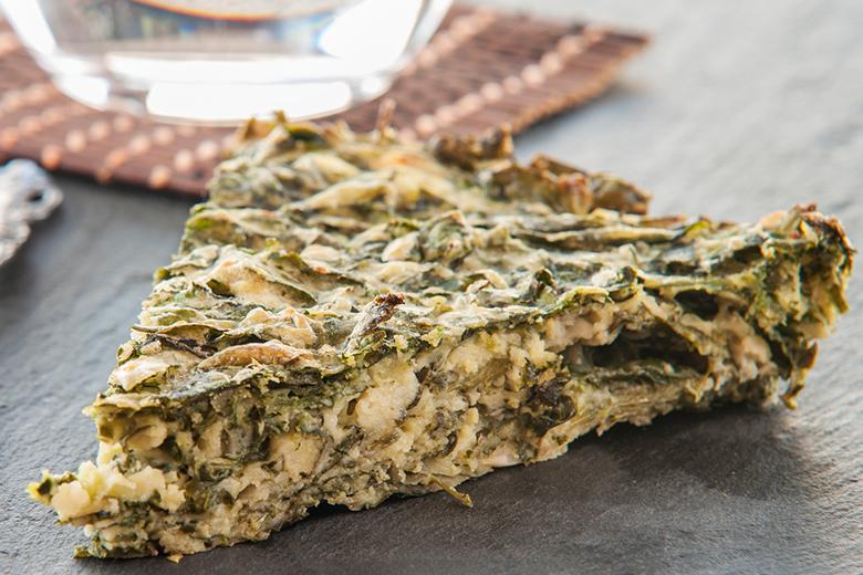 Vegane Bärlauchquiche