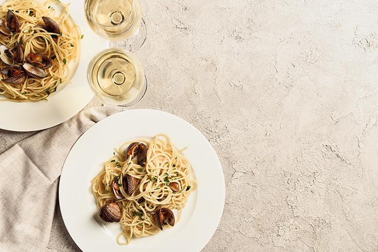 Spaghetti mit Venusmuscheln