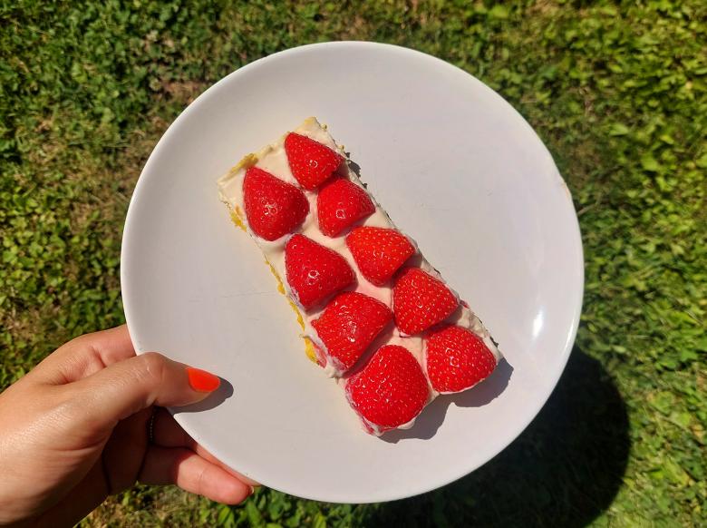 Erdbeerkuchen mit Mascarponecreme