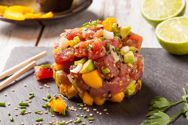 Thunfischtatar mit Mango