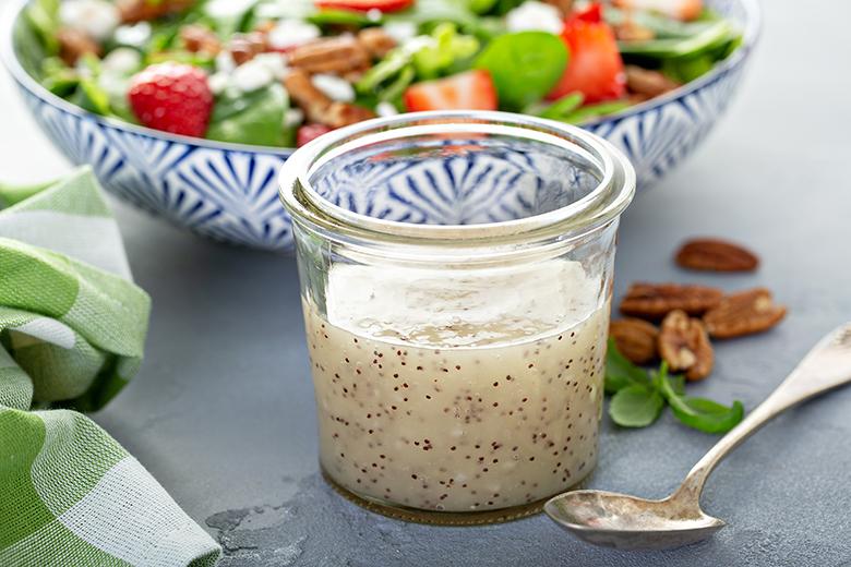 Mohn-Salatdressing