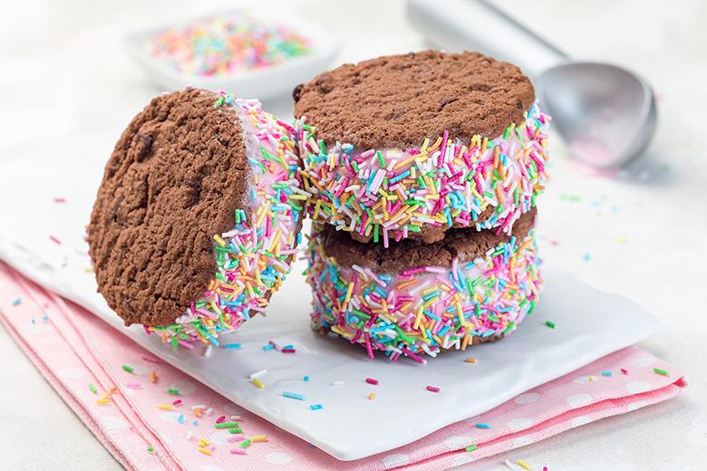 Buntes Frozen-Sandwich