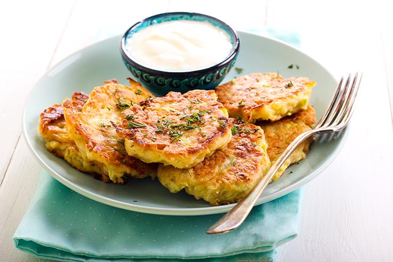 Schnelle Zucchettipuffer