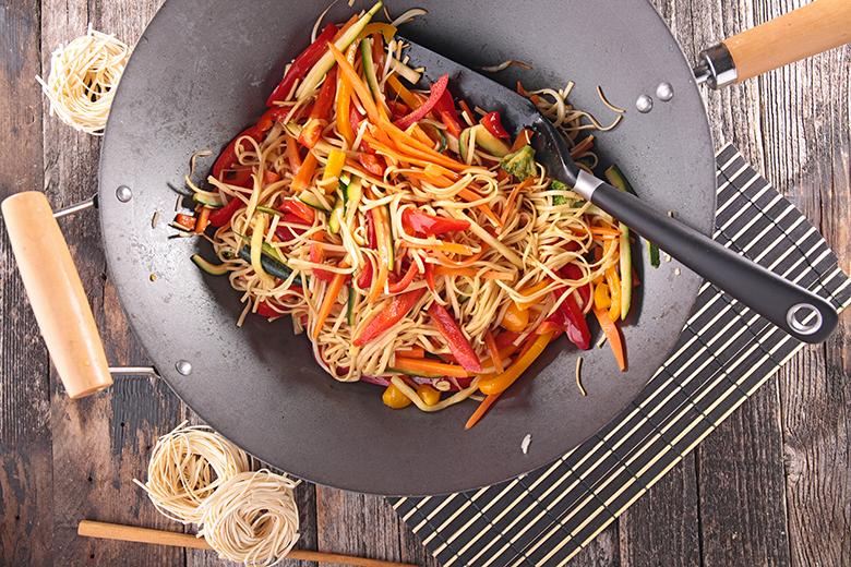 Asiatische Restepfanne