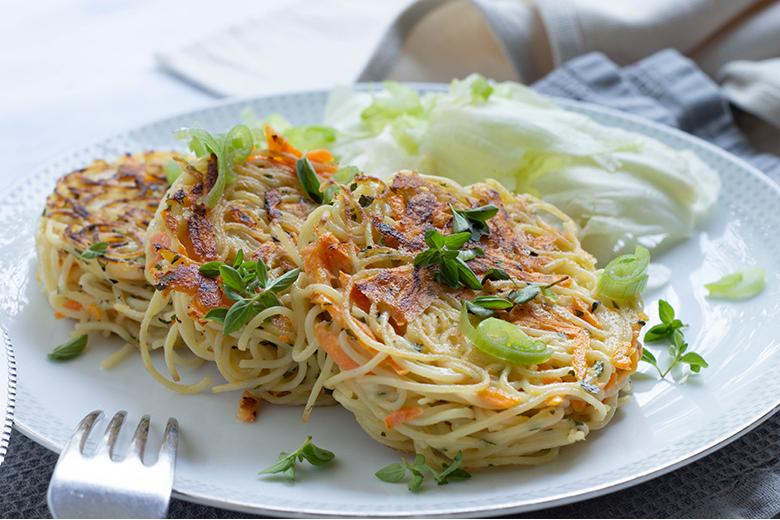 Spaghetti-Gemüse-Puffer