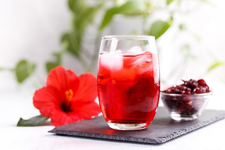 Hibiskus-Eistee