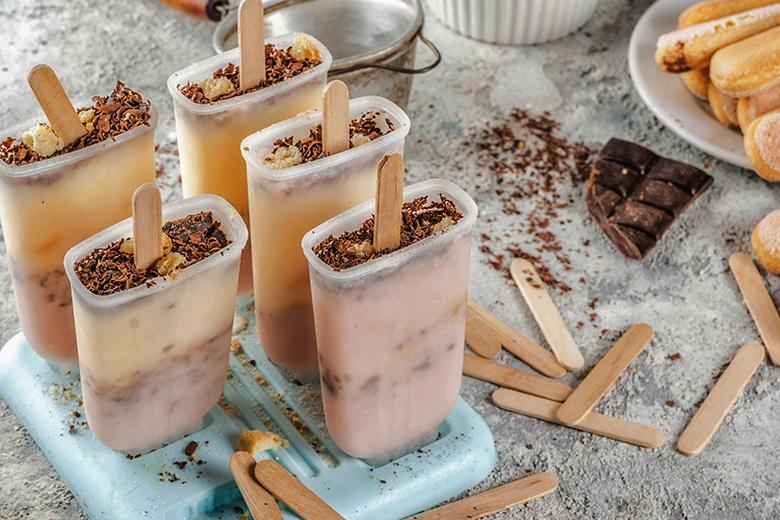 Tiramisu Eis am Stiel