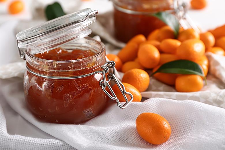 Kumquat-Konfitüre mit Orangenlikör