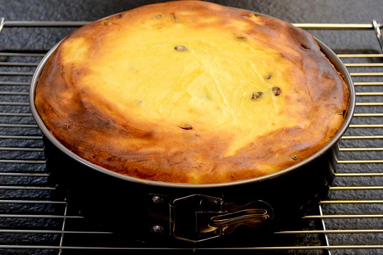 Rosinen-Cheesecake