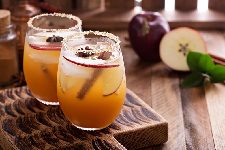 Kalter Apfel-Glühwein