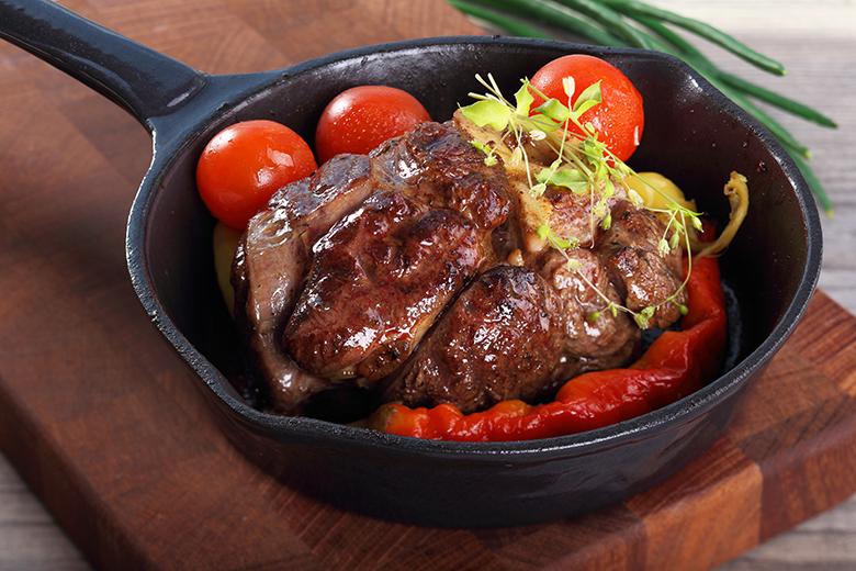 Roastbeef in der Pfanne