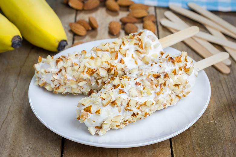 Bananen am Stiel