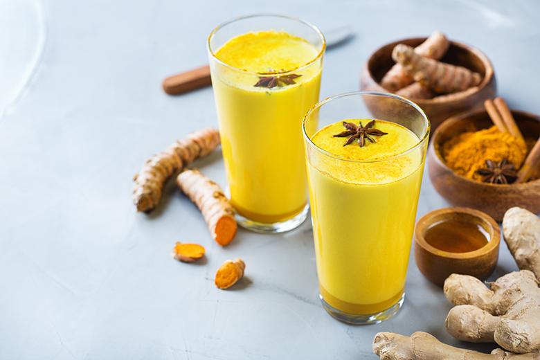 Goldene Latte