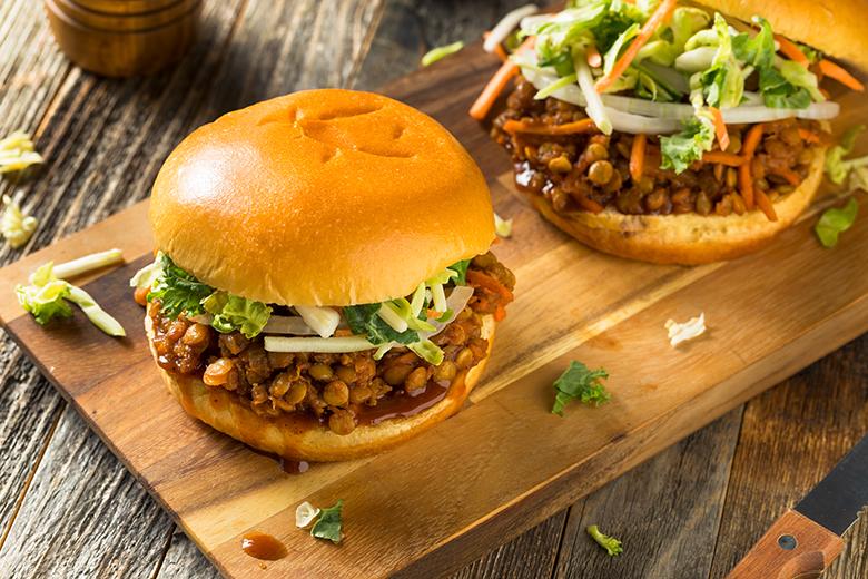 Linsen-Burger