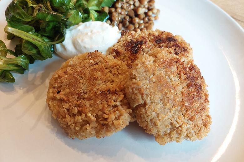 Haferflocken-Schnitzel