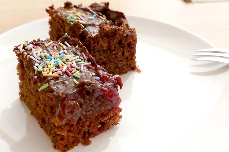Schokoladenkuchen vom Blech