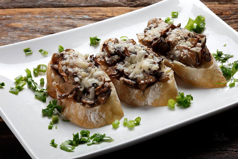 Bruschetta mit Schopftintlingen