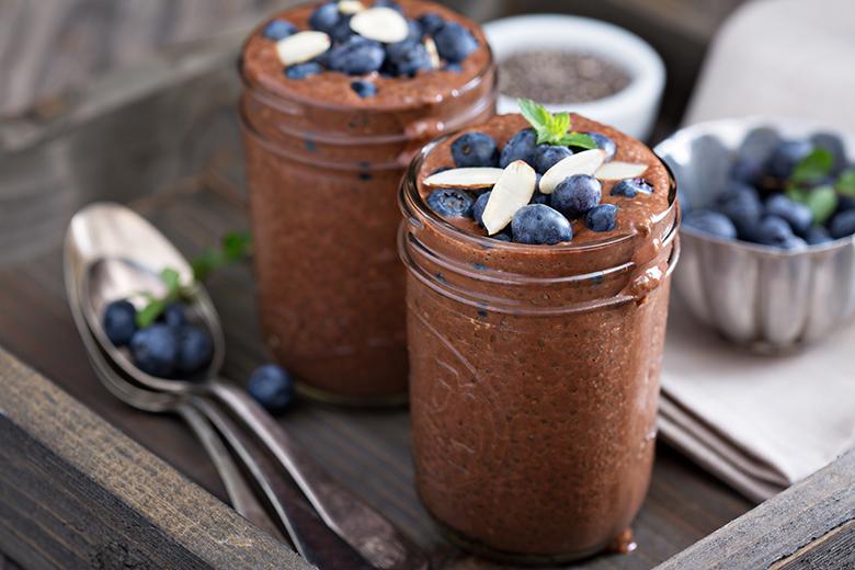 Schokoladen-Chia-Pudding