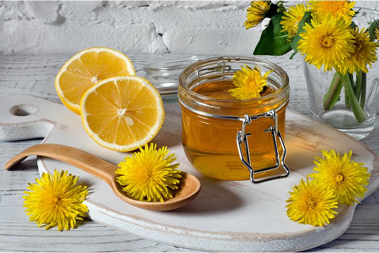 Löwenzahn-Gänseblümchen-Honig - Rezept