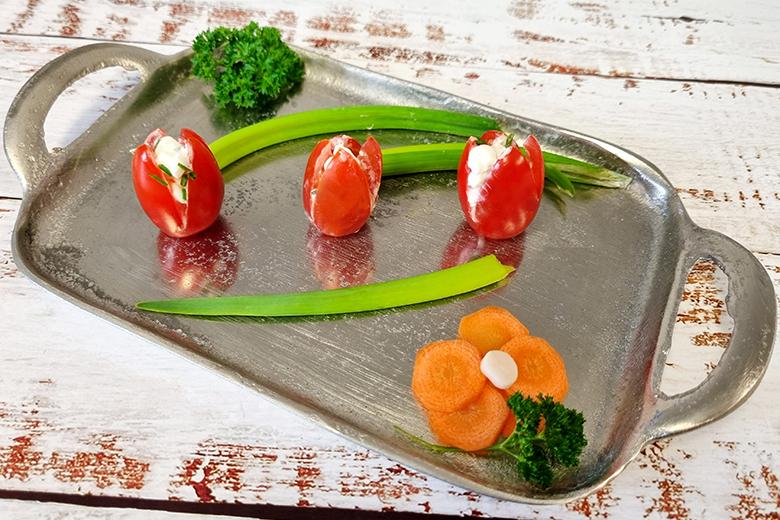 Tomaten-Tulpen