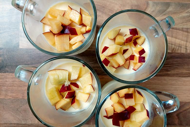 Holunder-Panna-Cotta