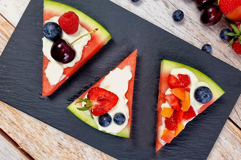 Wassermelonen-Pizza