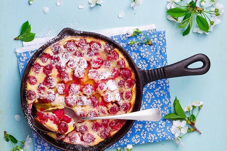 Clafoutis mit Kirschen