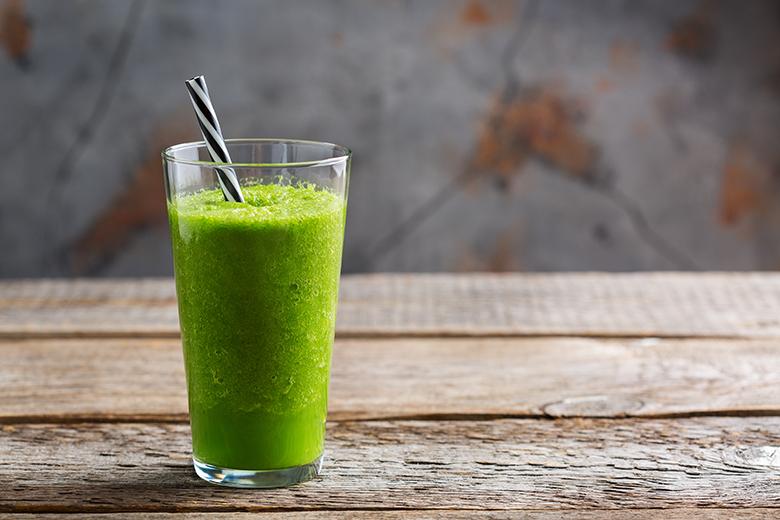 Grüner Pomelo-Smoothie