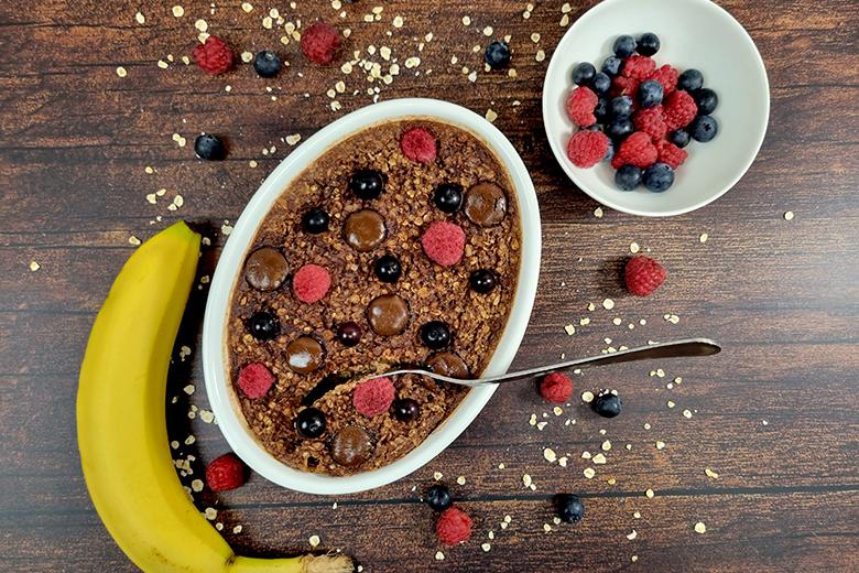 Baked Oats für Kinder